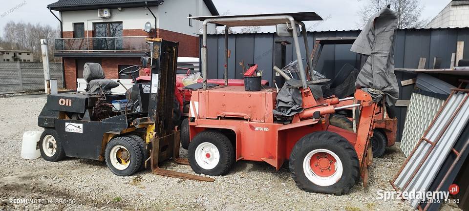 Ciągnik wózek zlom uzytkowy Rolnictwo Wola Kuraszowa