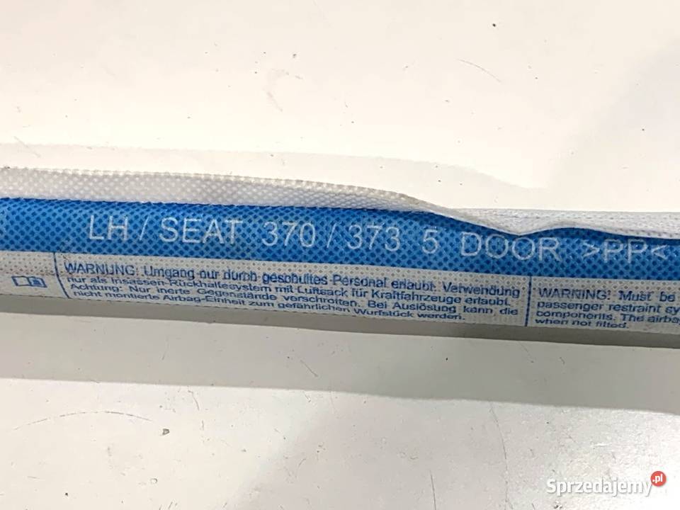 KURTYNA POWIETRZNA LEWY SEAT LEON III 5F4880741 osobowe