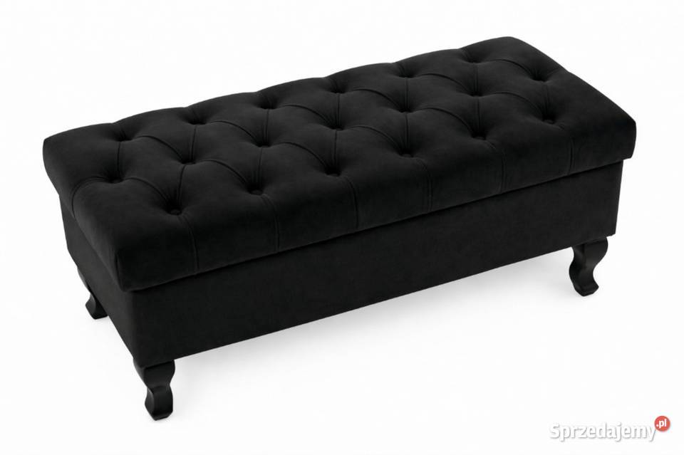 Pufa ludwik 100x40x45 na nogach drewnianych pomorskie Gdynia sprzedam