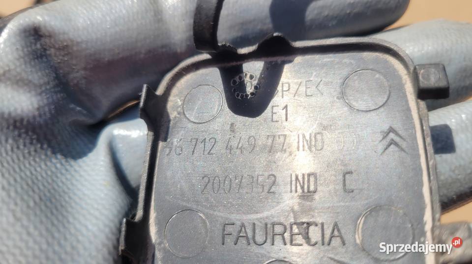 CITROEN C4 II B7 ZAŚLEPKA HAKA ZDERZAKA TYŁ 35 osobowe śląskie Ruda Śląska