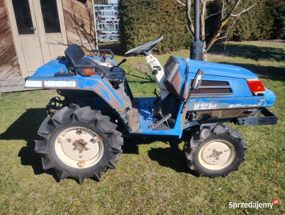 Mini traktorek 4x4 Iseki 14 Napęd 4x4 Iseki Słowiki Stare