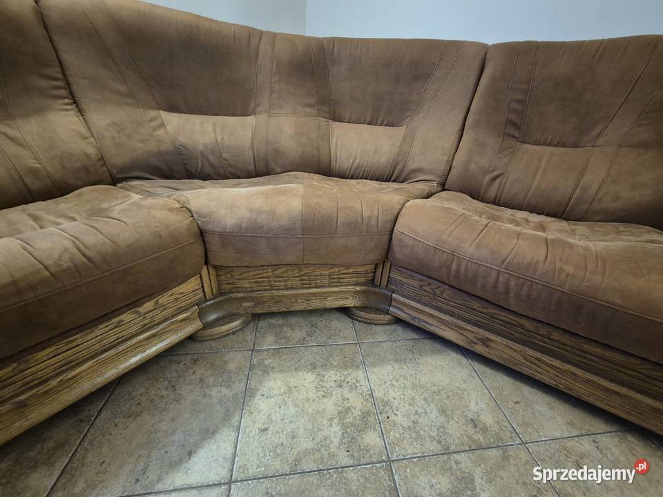 solidny narożnik dębowy o wymiarach 260x260 z Meble