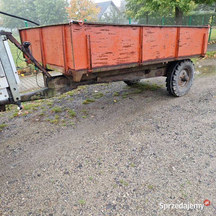 przyczepka wywrotka jednoosiowa 4t kipper dolnośląskie Bolesławiec