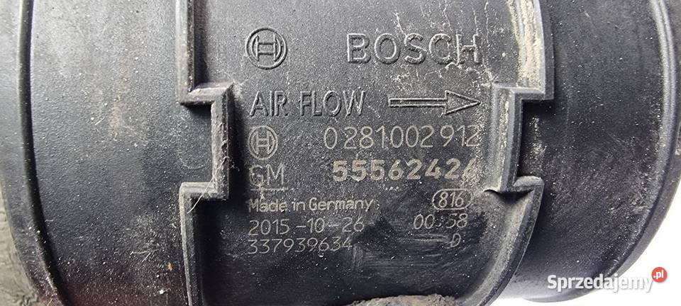 PRZEPŁYWOMIERZ OPEL INSIGNIA A LIFT 55562426 Lipno