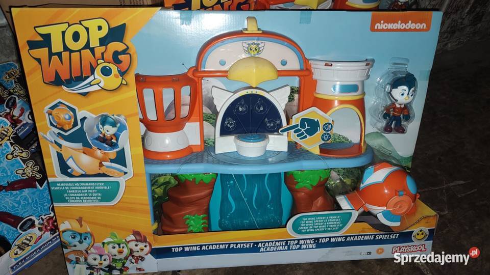 Duża BAZA centrum Figurka TOP WING Ptasia Książ Wielkopolski