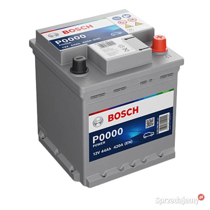 Akumulator 44Ah420A Bosch 12V P0000 kostka osobowe Zamość