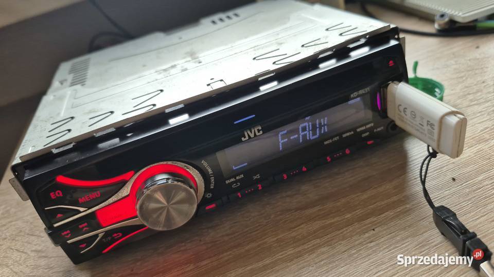 JVC KD X431 USBAUX Radio samochodowe łódzkie