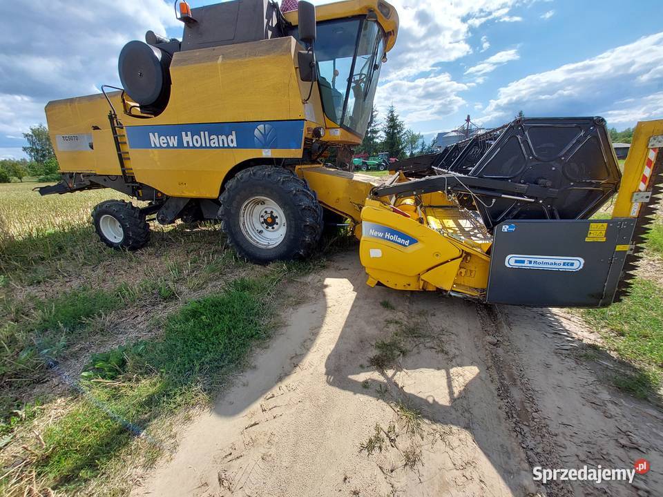 Kombajn Holland TC5070 2010 r nieuszkodzony Wisznice sprzedam