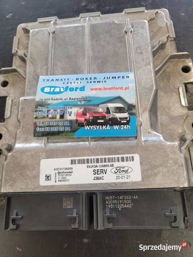 KOMPUTER FORD TRANSIT SVJK3A12A650AB 2271575 Radom