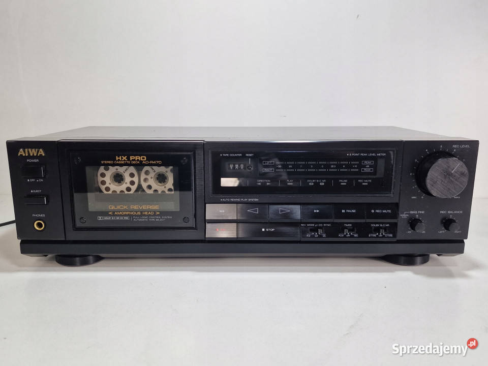 Magnetofon catette deck Aiwa ADR470 AD R 470 wielkopolskie Międzychód