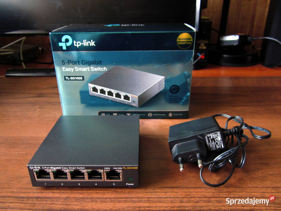 TPLink TLSG105E Switch 5 portów praktycznie Kielce sprzedam