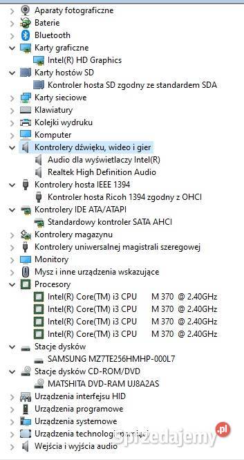 SONY VAIO VCPS13L9E 133 Intel Core i3 24GHz 8GB