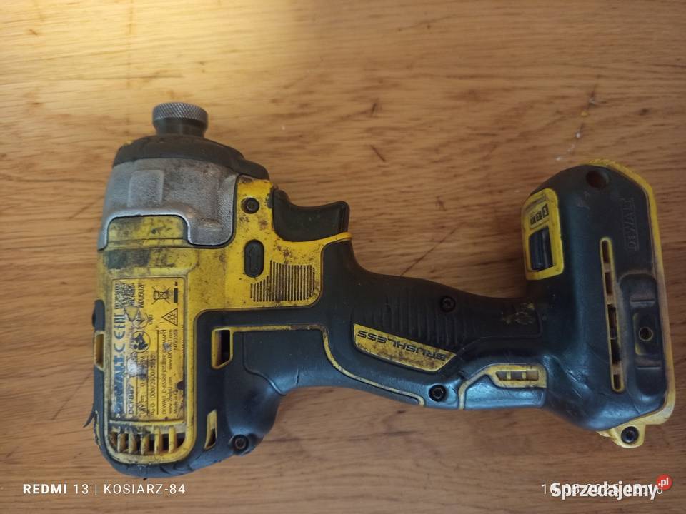 Zakrętarka udarowa DeWalt uszkodzona dcf887 887 Radzyń Podlaski