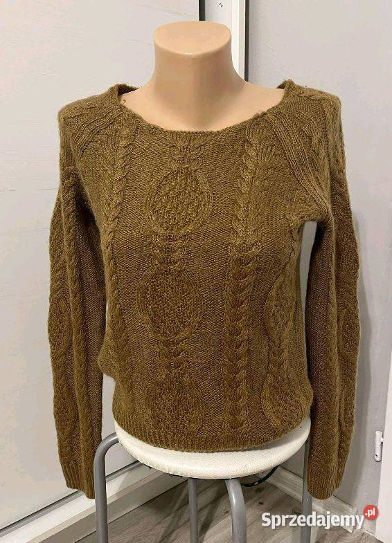 Sweter damski z wełny S Inny materiał dolnośląskie Góra