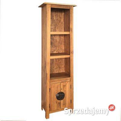 vidaXL Szafka do łazienki lite drewno sosnowe