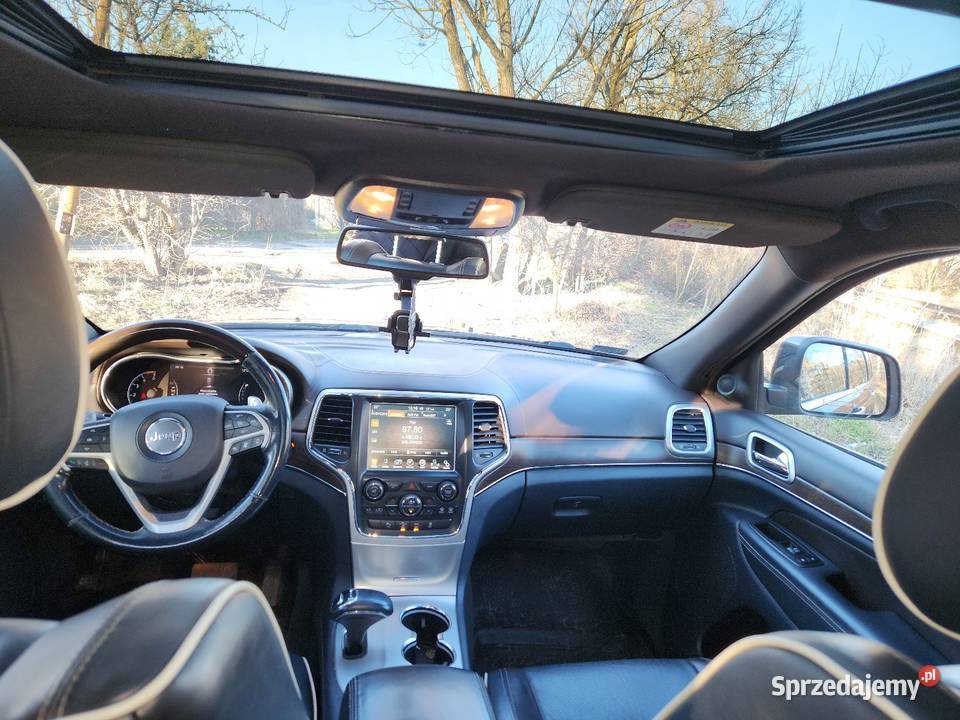 Jeep grand cherokee summit overland tempomat Wrocław