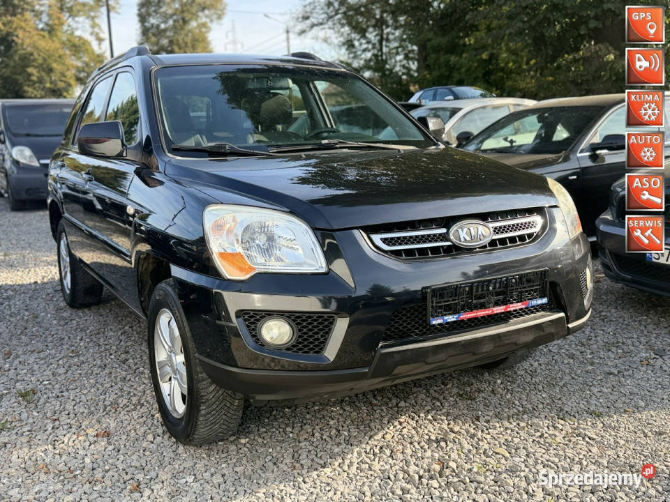Kia Sportage 20i lpg klimatyzacja 4x4 bez rdzy 198000km Łodygowice