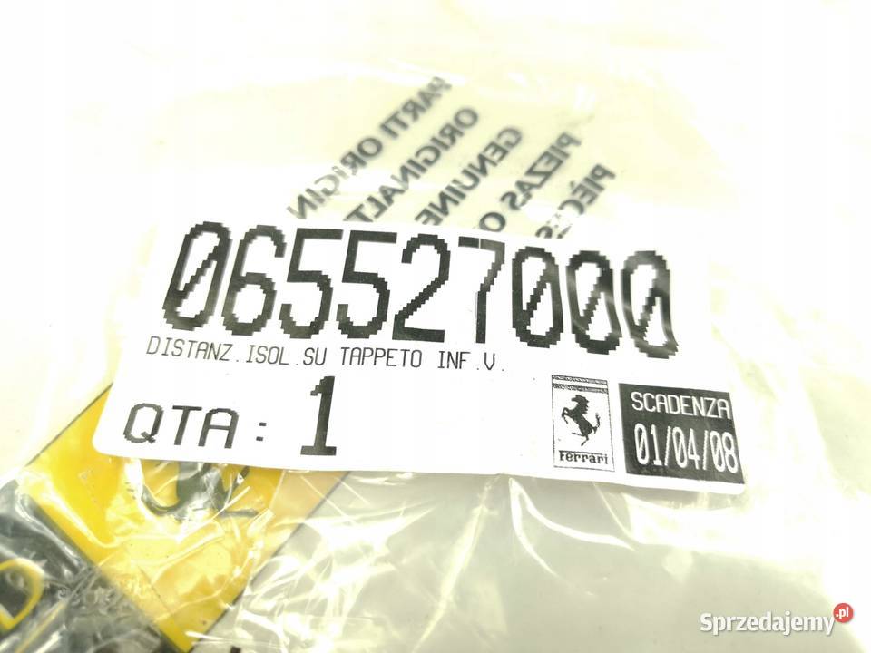 GĄBKA PRZESTRZENI BAGAŻOWEJ FERRARI 360 19992005