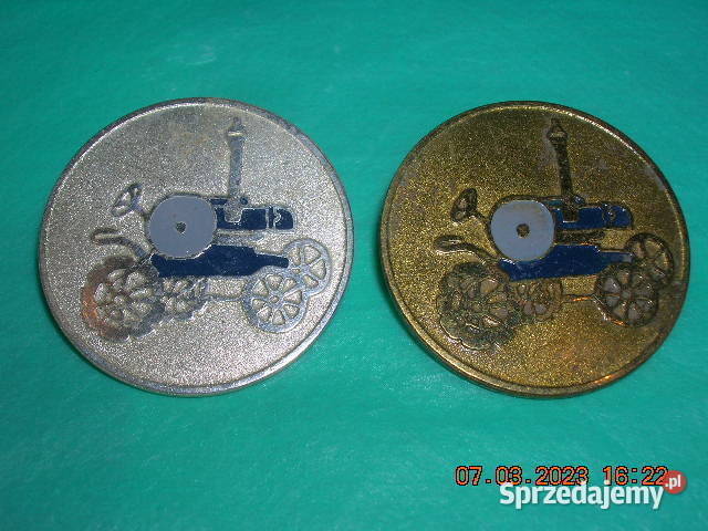 Komplet przypinek Lanz Bulldog łódzkie Łódź