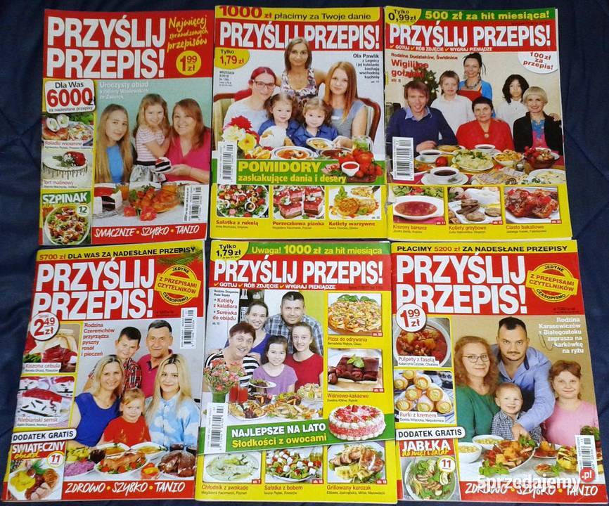 Przyślij Przepis 57 częśći Rok wydania 2017 Chełm sprzedam