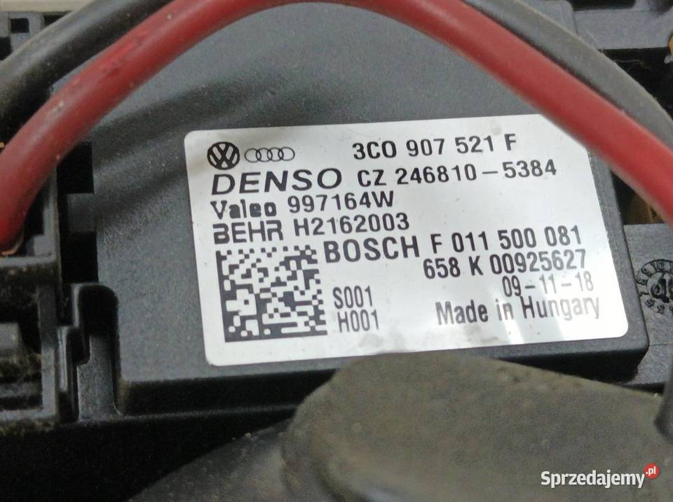 DMUCHAWA NAWIEWU REZYSTOR KPL 1K1820015G osobowe