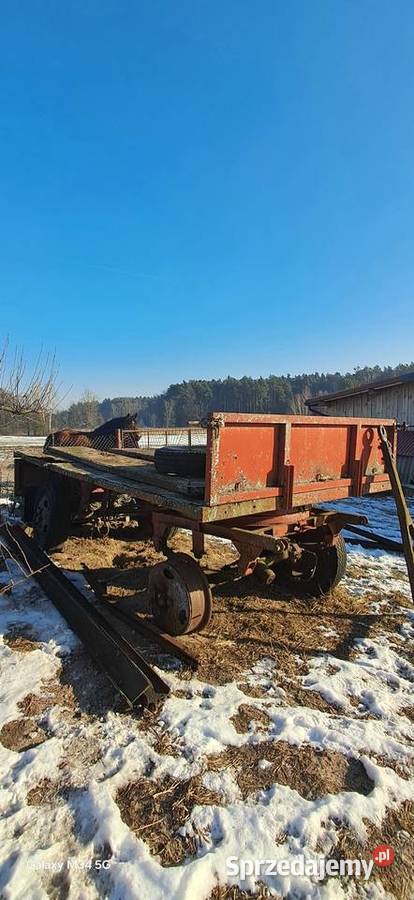 Sprzedam przyczepę do remontu d35 obciążniki MF świętokrzyskie Gościencin