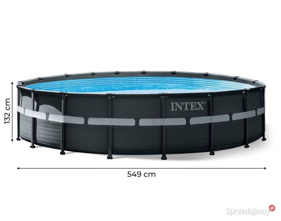 Basen stelażowy ogrodowy 549m zestaw pompa Bielsk Podlaski