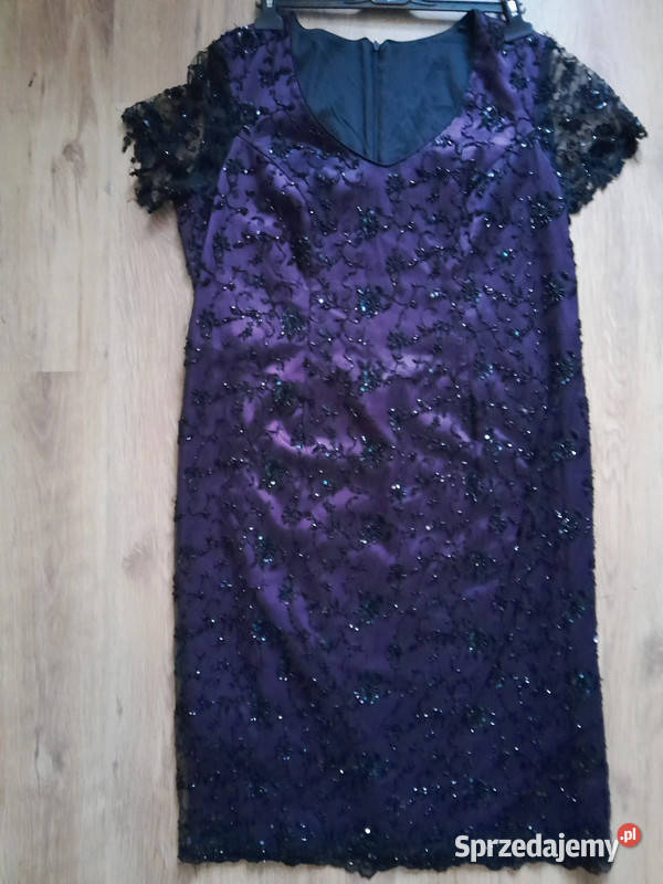 Suknia na bogatoluksusowa z rękawem śląskie Sosnowiec