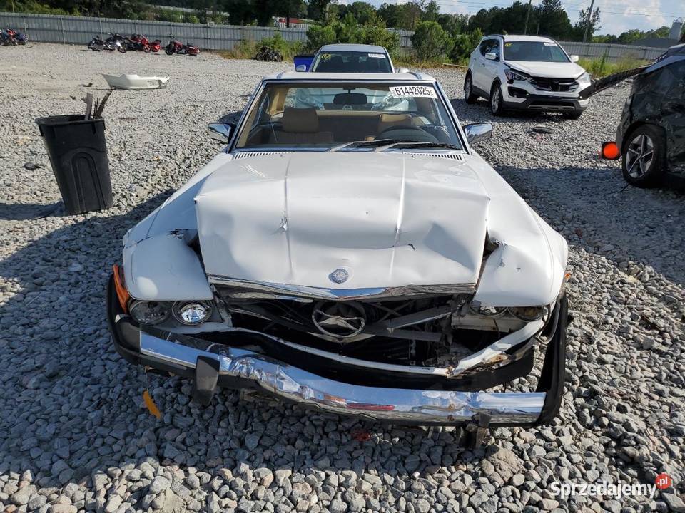 MercedesBenz 450 SL R107 1980 Piotrków Trybunalski
