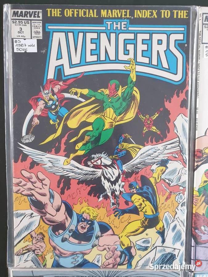 The Official Marvel Index to The Avengers 4 Superbohaterowie Gdynia