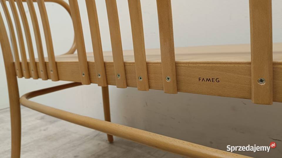 ławka model Thonet gięty buk drewniana łódzkie Radomsko