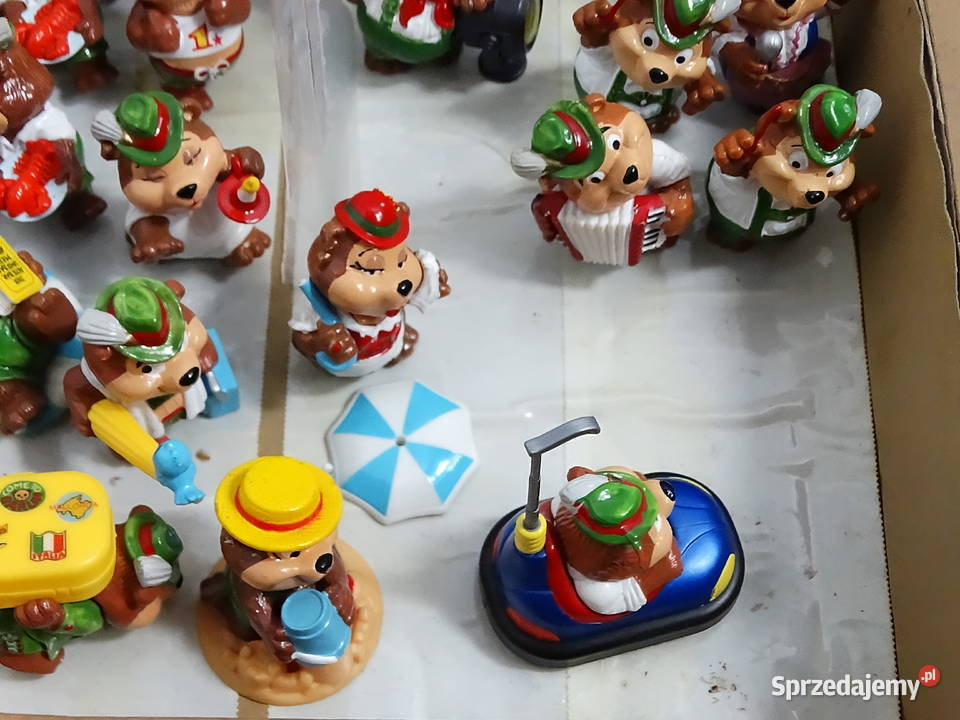 Zestaw figurek Kinder Niespodzianka Niedźwiadki Figurki Biłgoraj