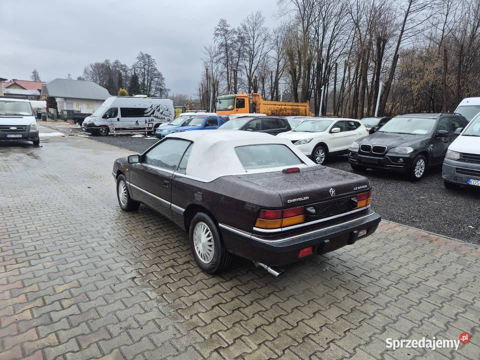 Chrysler LeBaron III Cabrio 30 V6 82 FULL Le Baron