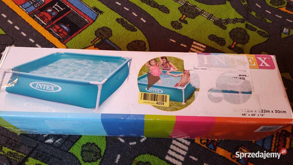 Intex Basen ogrodowy mini 122x122x30 Książ Wielkopolski sprzedam