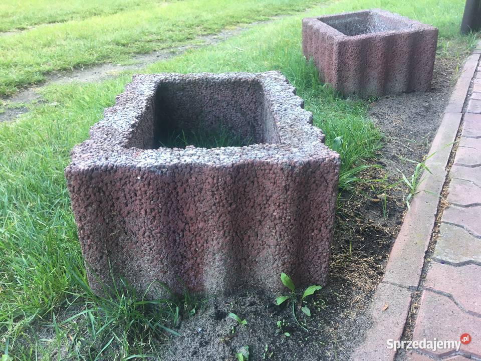 Beton betonowe donice gazon działka ogród Kołobrzeg sprzedam