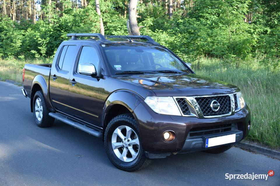 NISSAN NAVARA D40 25 DCi Skóry Szyber hak nowe sprowadzony Zielona Góra sprzedam