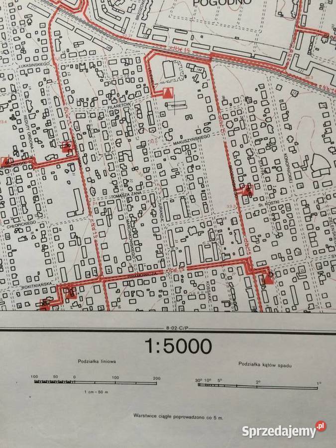 2536 Mapa Tematyczna Szczecina Szczecin