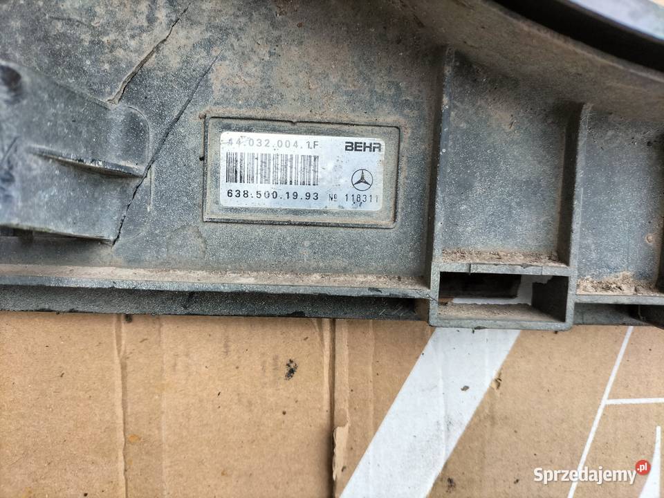 Mercedes VITO W638 23 WENYLATOR CHŁODNICY sprzedam