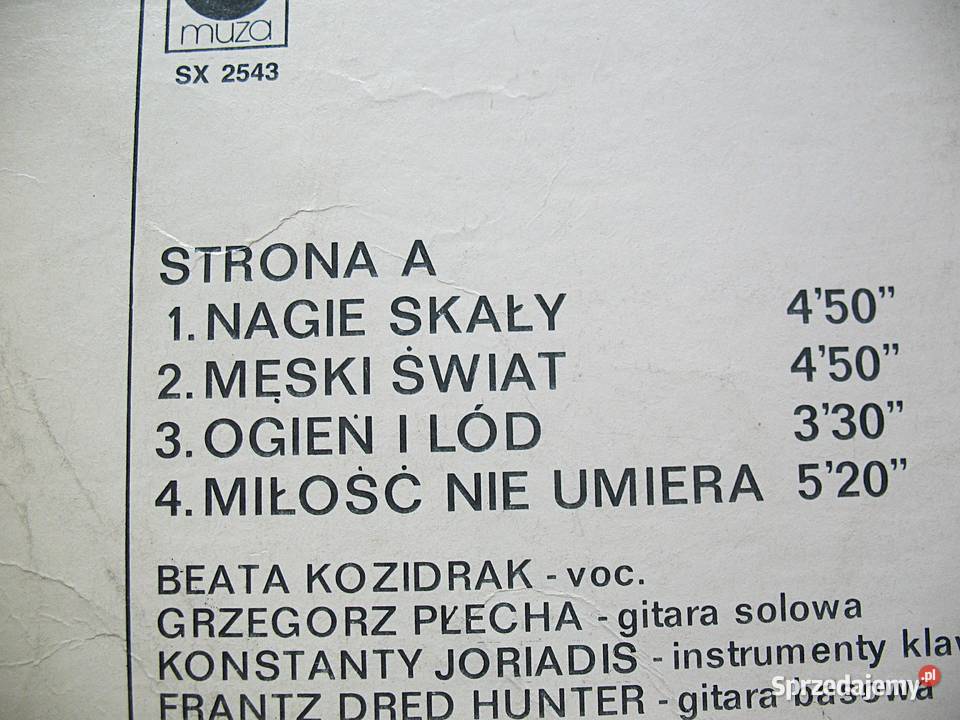 Bajm Beata Kozidrak Nagie skały Płyty ze strychu Siedlce sprzedam