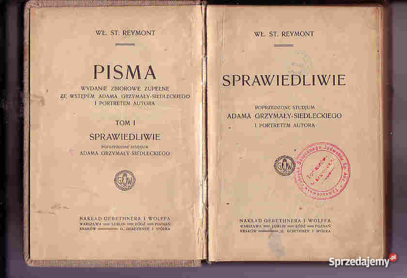 3980 SPRAWIEDLIWIE WŁ ST REYMONT małopolskie Czyrna sprzedam