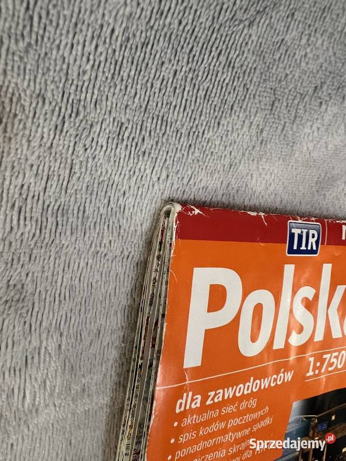 Mapa Polska zawodowców Tir Moto Demart 11750000 Mapy i przewodniki Jasło sprzedam