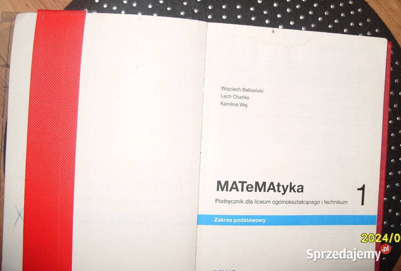 Nowa Era podręcznik Matematyka kl1 Liceum i wielkopolskie Rawicz