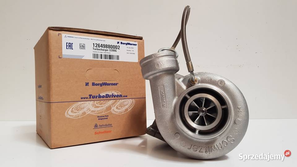 Nowa turbosprężarka BorgWarner KKK 12649880002 ciężarowe mazowieckie Siedlce
