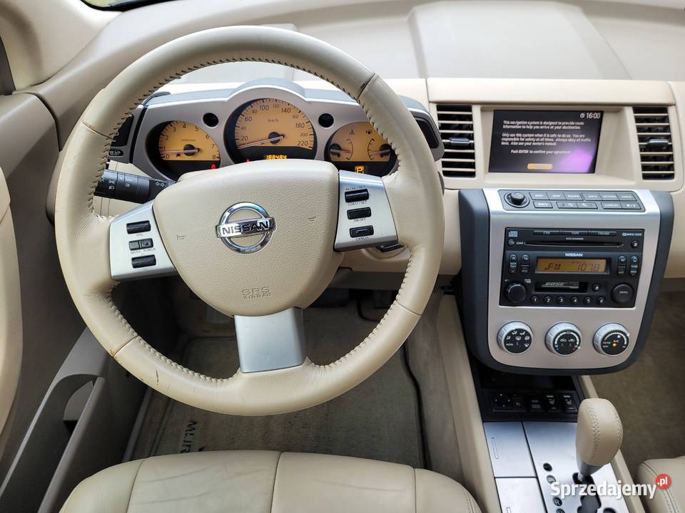 Nissan Murano Europejczyk automat zadbany immobilizer Murano Warszawa