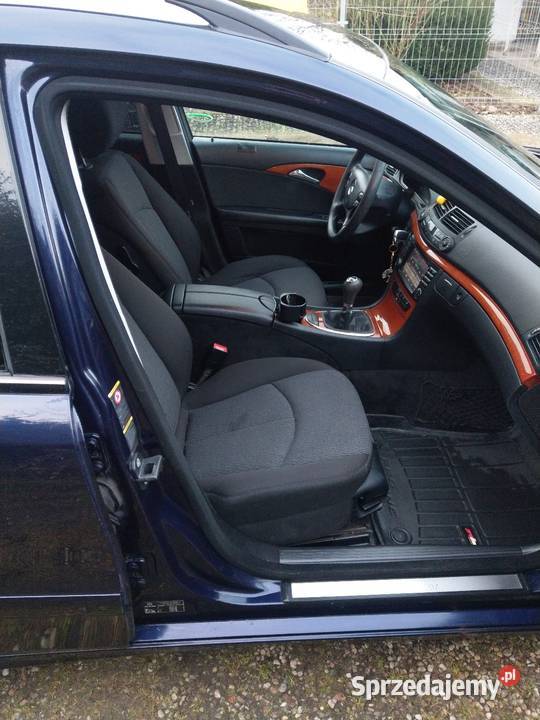 Mercedes w211 kombi 22cdi manual 170 welurowa tapicerka Ostróda