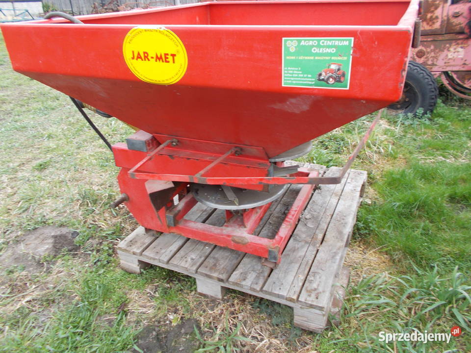 Rozsiewacz do Nawozu JARMET 600 l szer 15m opolskie Brzeg