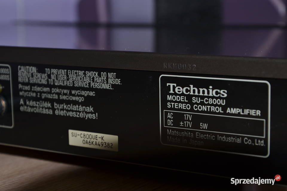 TECHNICS SUC800U SEA800S Warszawa