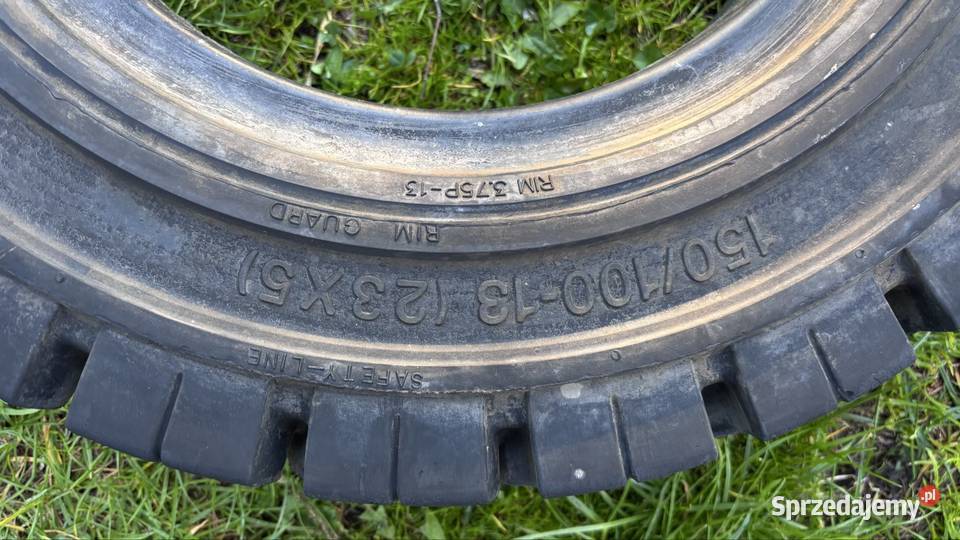 Opony pełne 23x5 15010013 Solideal Magnum STD 2 19cale Koziegłowy sprzedam