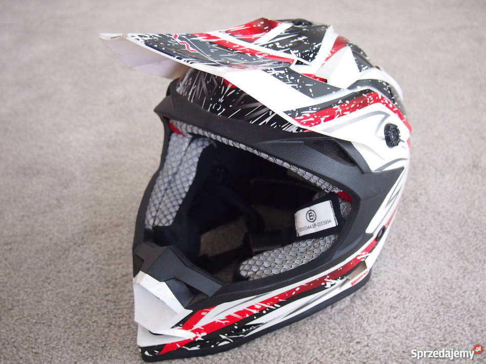 Kombinezon Buty Kask Rękawice na Crossa