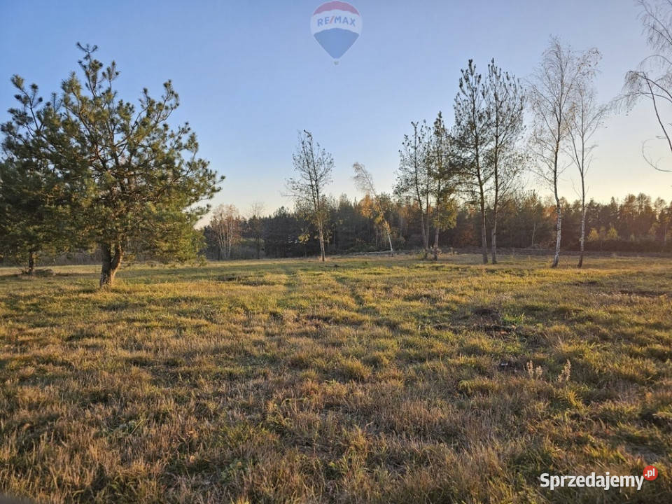 Działka budowlana z MPZP w dolinie Jeziorki asfalt Józefów